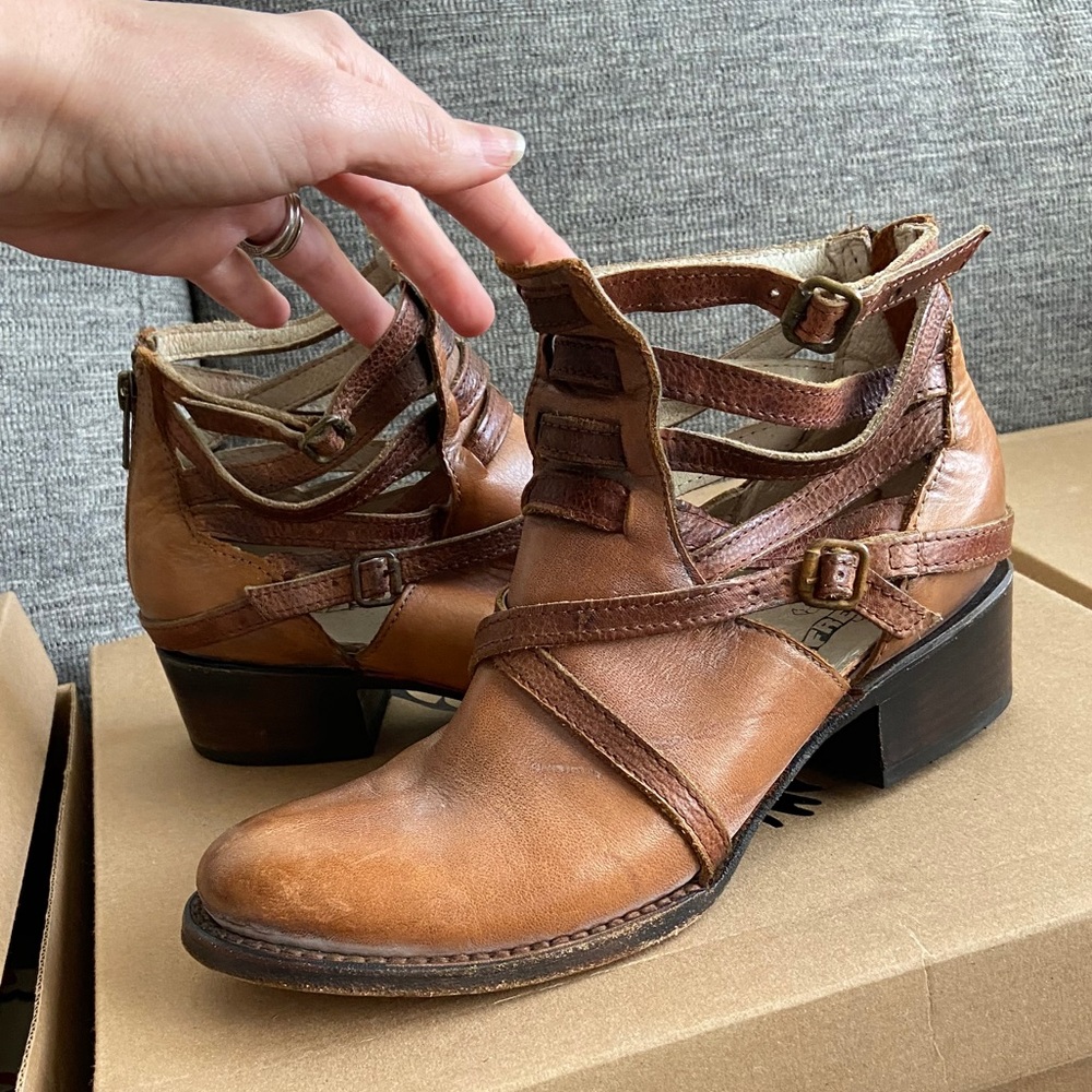 Freebird by Steven Stair Leather Bootie Sz 7